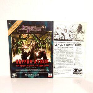 Dungeons & Dragons Sword Sorcery Rappan Athuk The Dungeons Of Graves